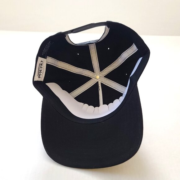 American Psycho Baseball Hat Snapback OS Black Adjustable Embroidered Movie NWOT - Picture 6 of 8